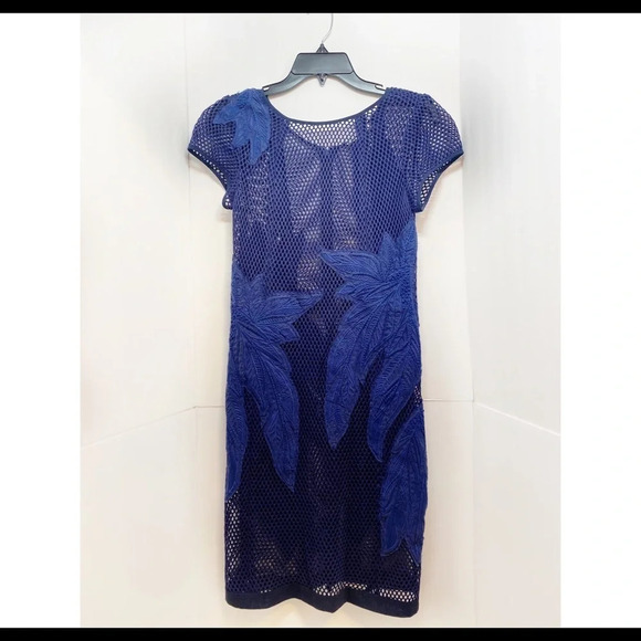 Rebecca Minkoff Perwinkle Blue Crochet Lace Dress - Picture 1 of 6